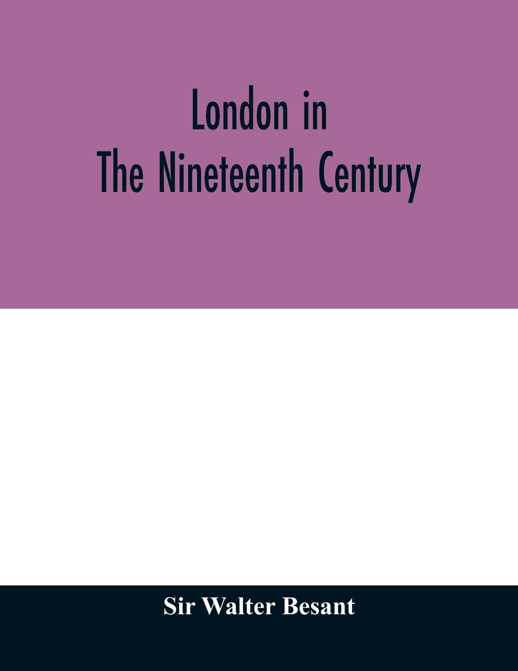 London in the nineteenth century