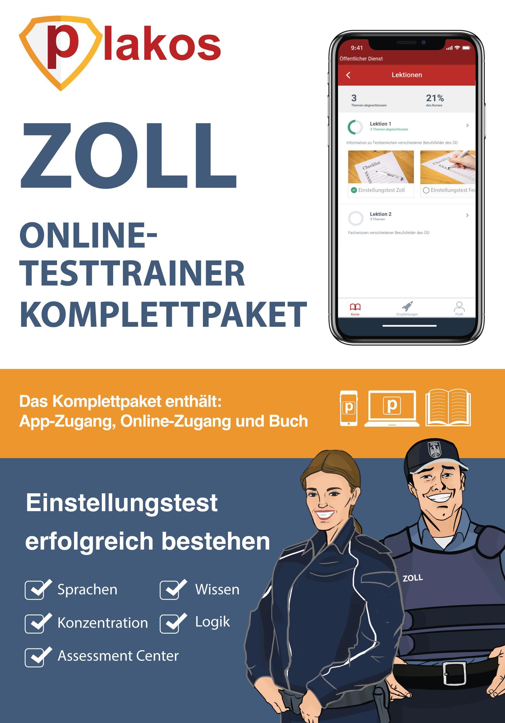 Zoll Einstellungstest Komplettpaket