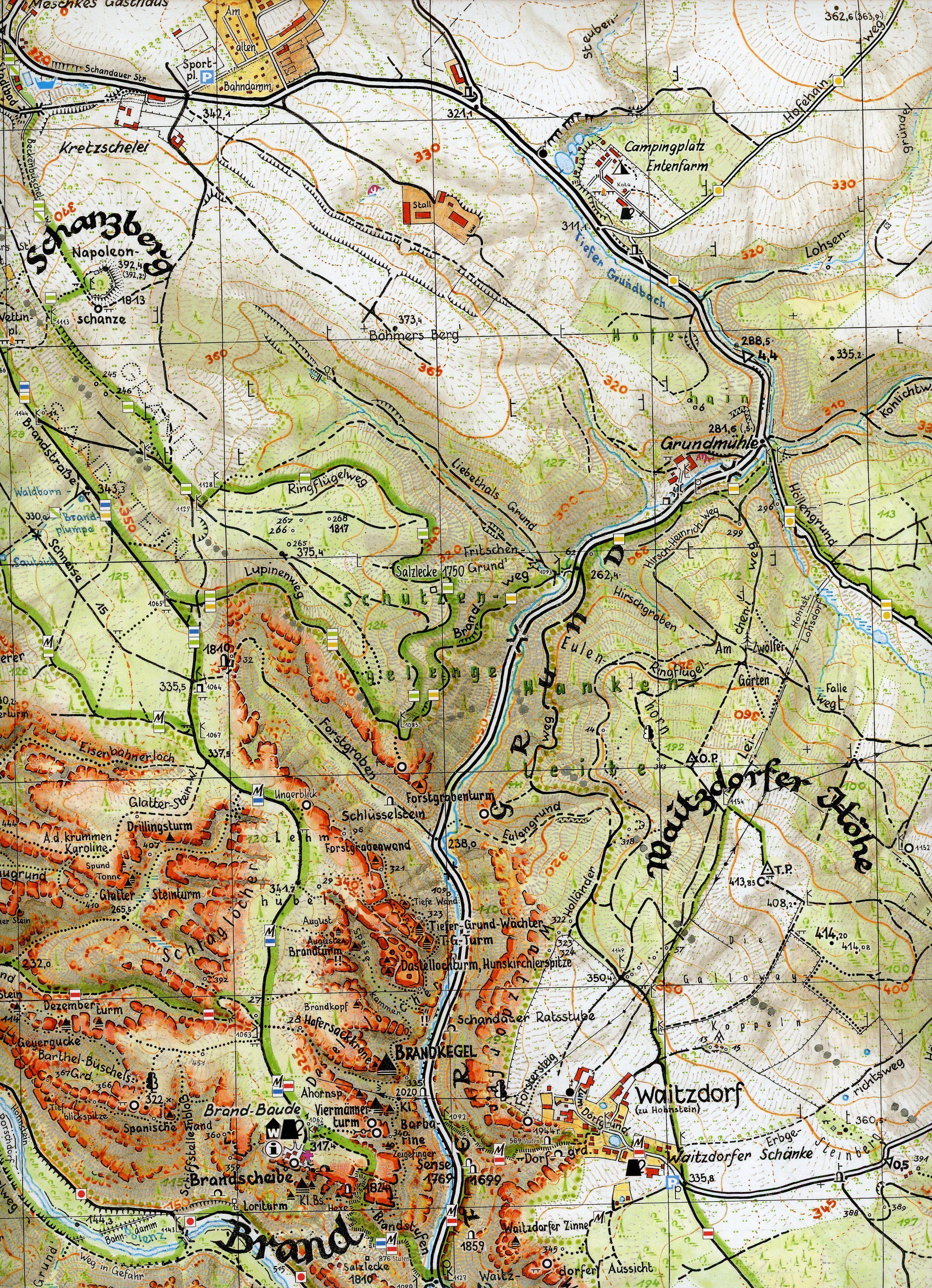 Brand Hohnstein 1 : 10 000