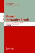 Human Interactive Proofs