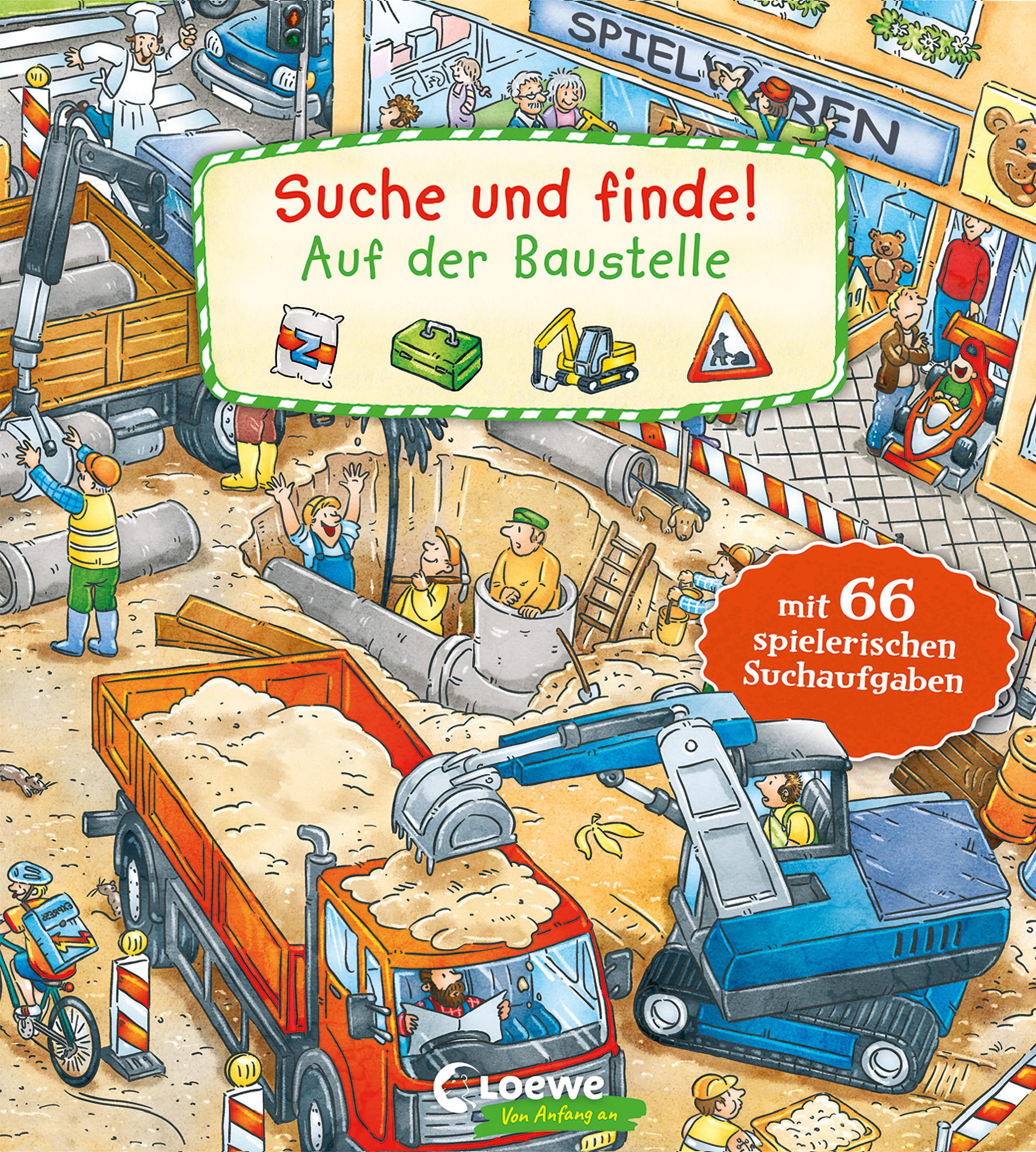 Suche und finde! - Auf der Baustelle