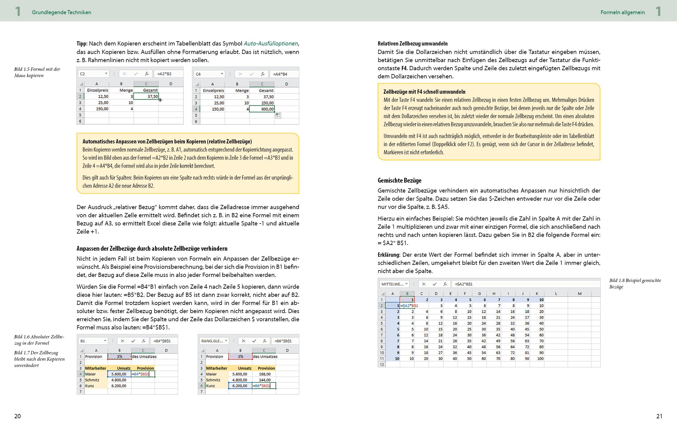 Excel Formeln und Funktionen: Profiwissen im praktischen Einsatz