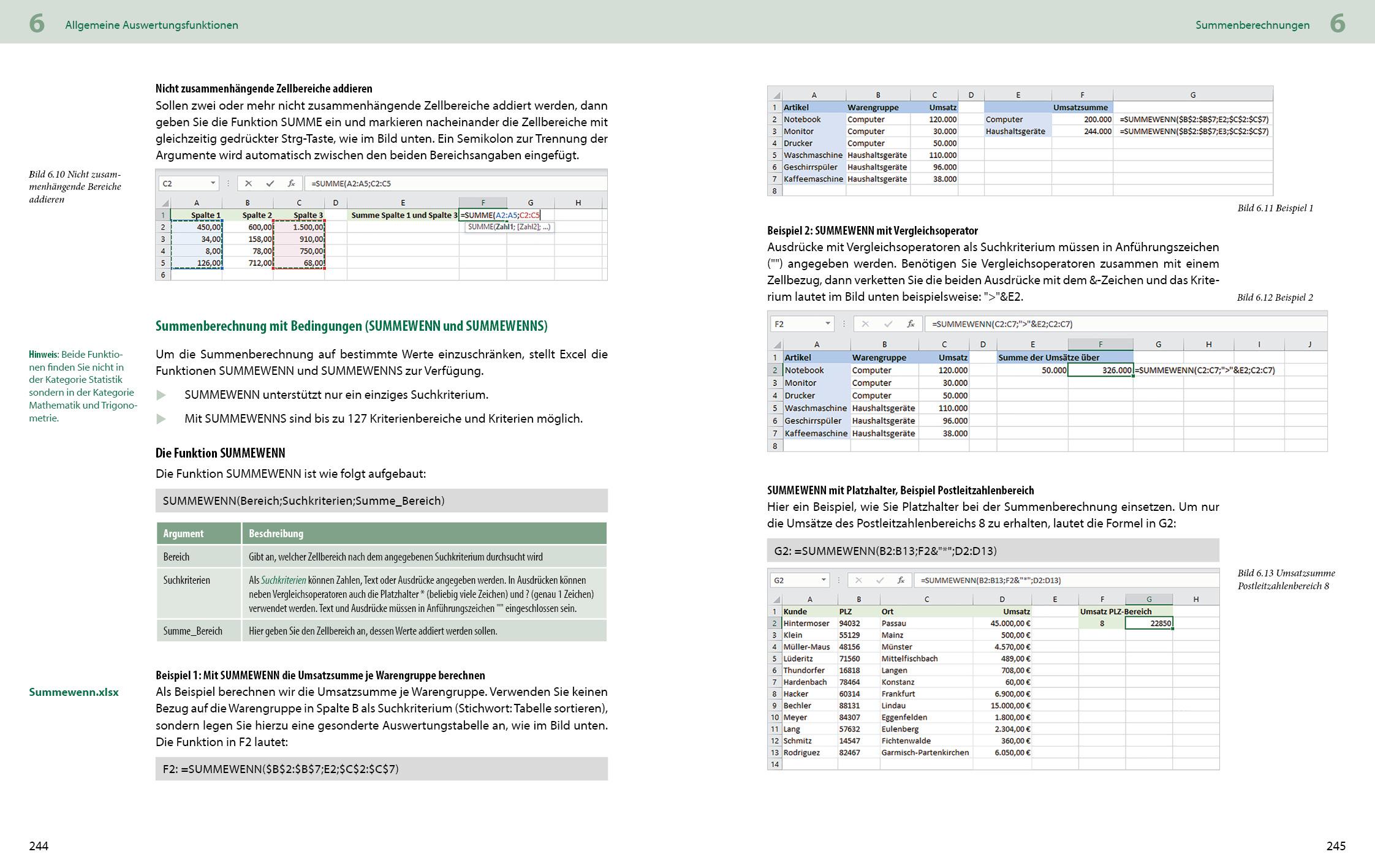 Excel Formeln und Funktionen: Profiwissen im praktischen Einsatz