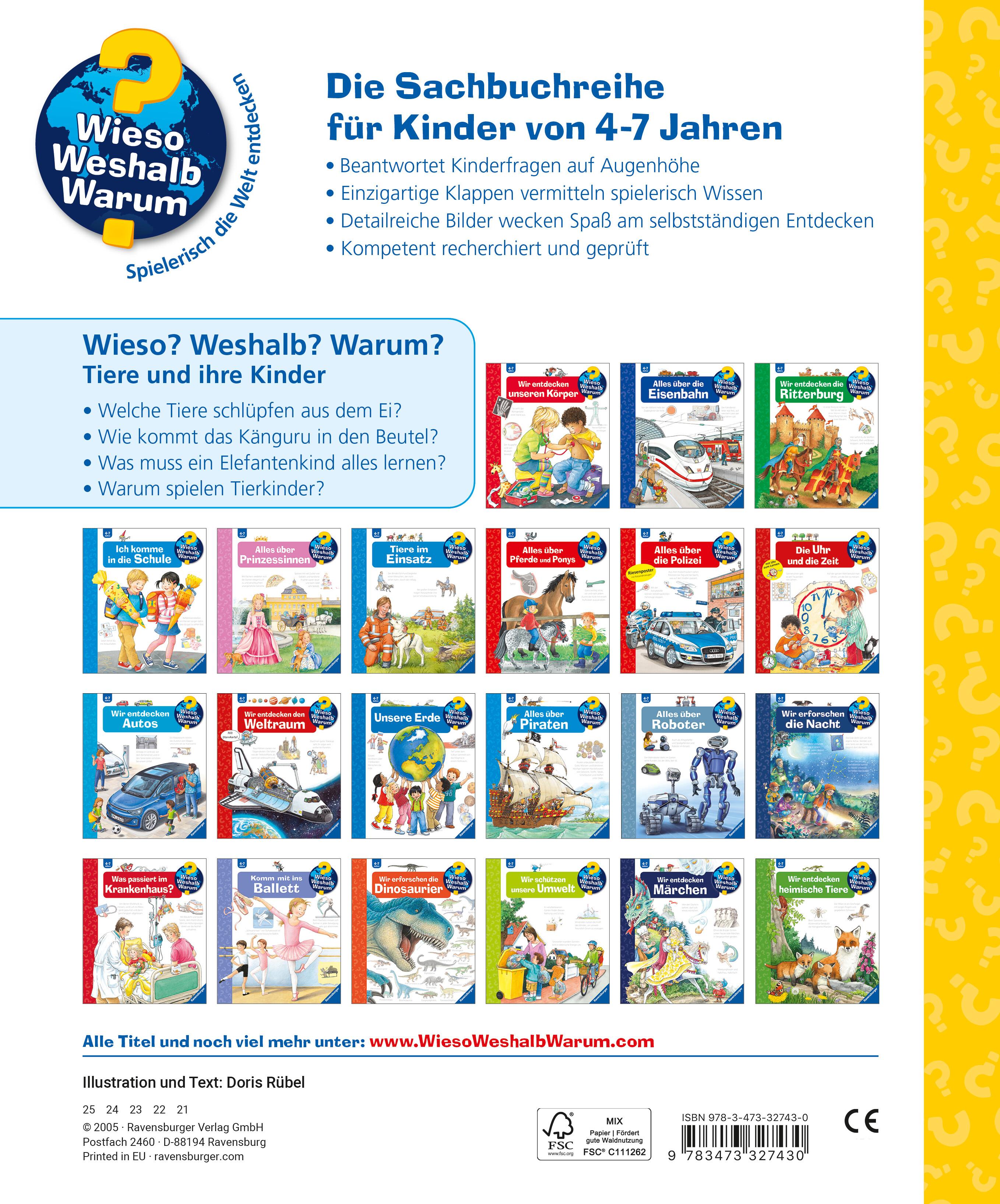 Wieso? Weshalb? Warum?, Band 33: Tiere und ihre Kinder