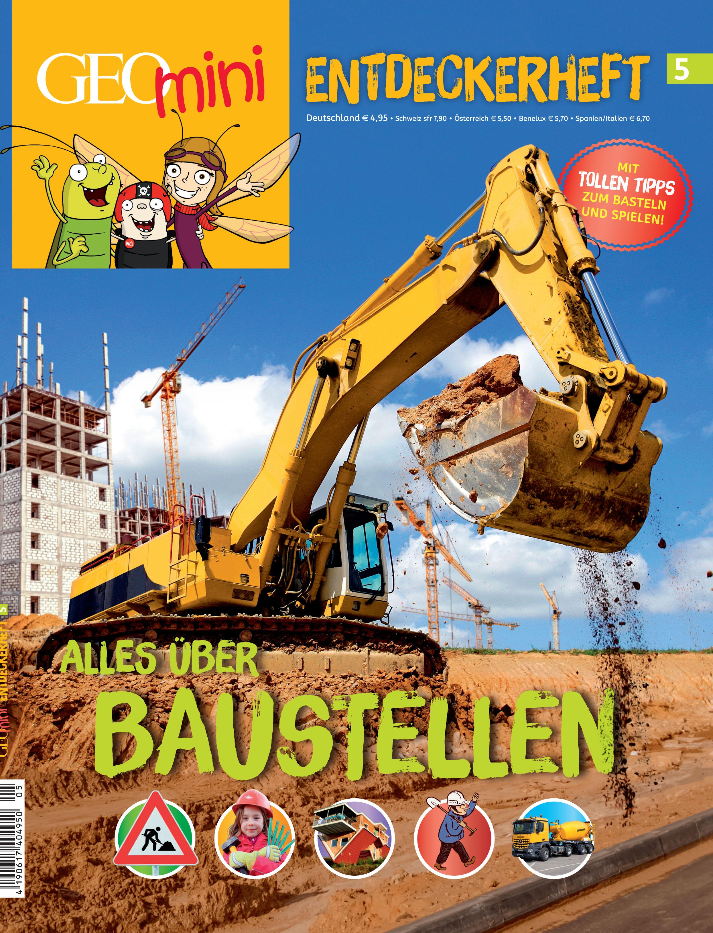 GEOlino mini Entdeckerheft 5/2017 - Alles über Baustellen