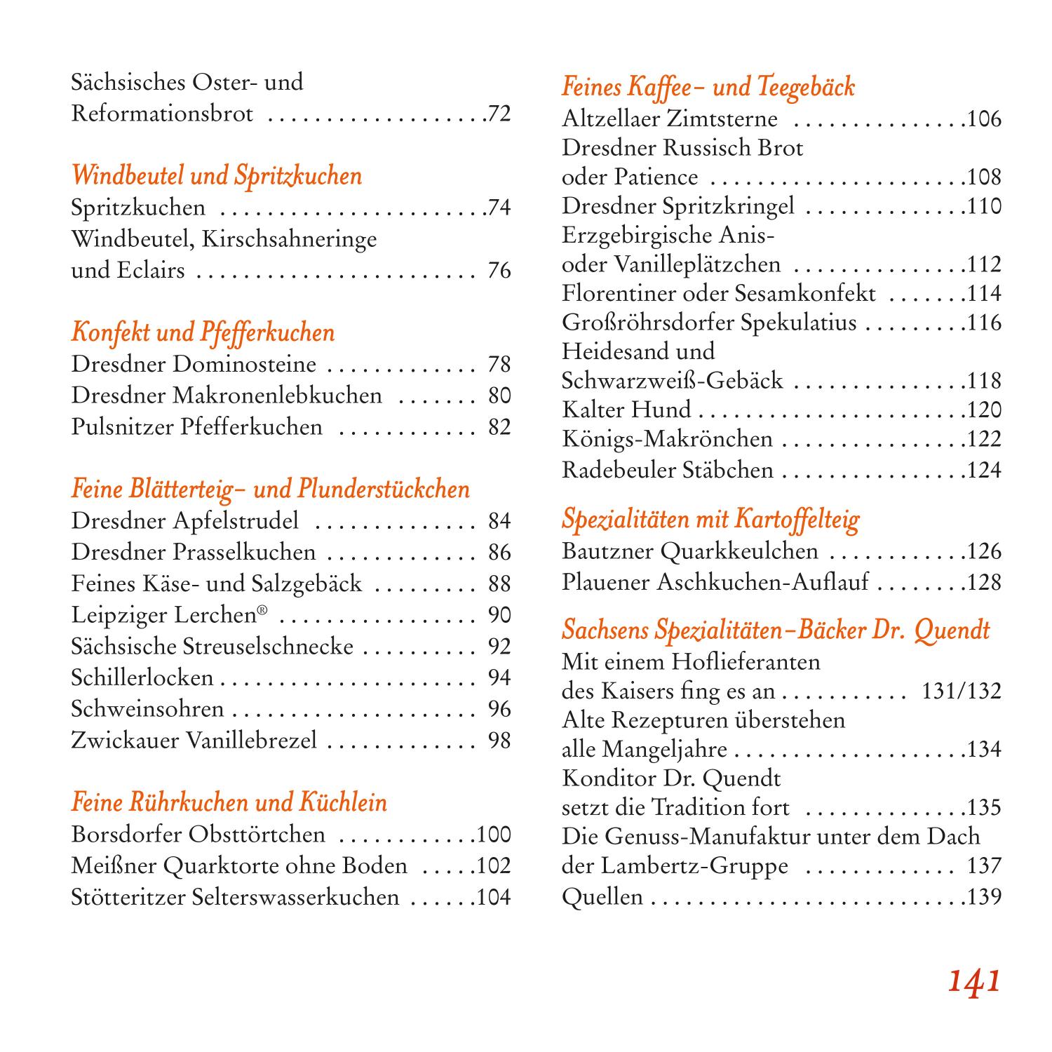 Sächsisches Spezialitäten-Backbuch