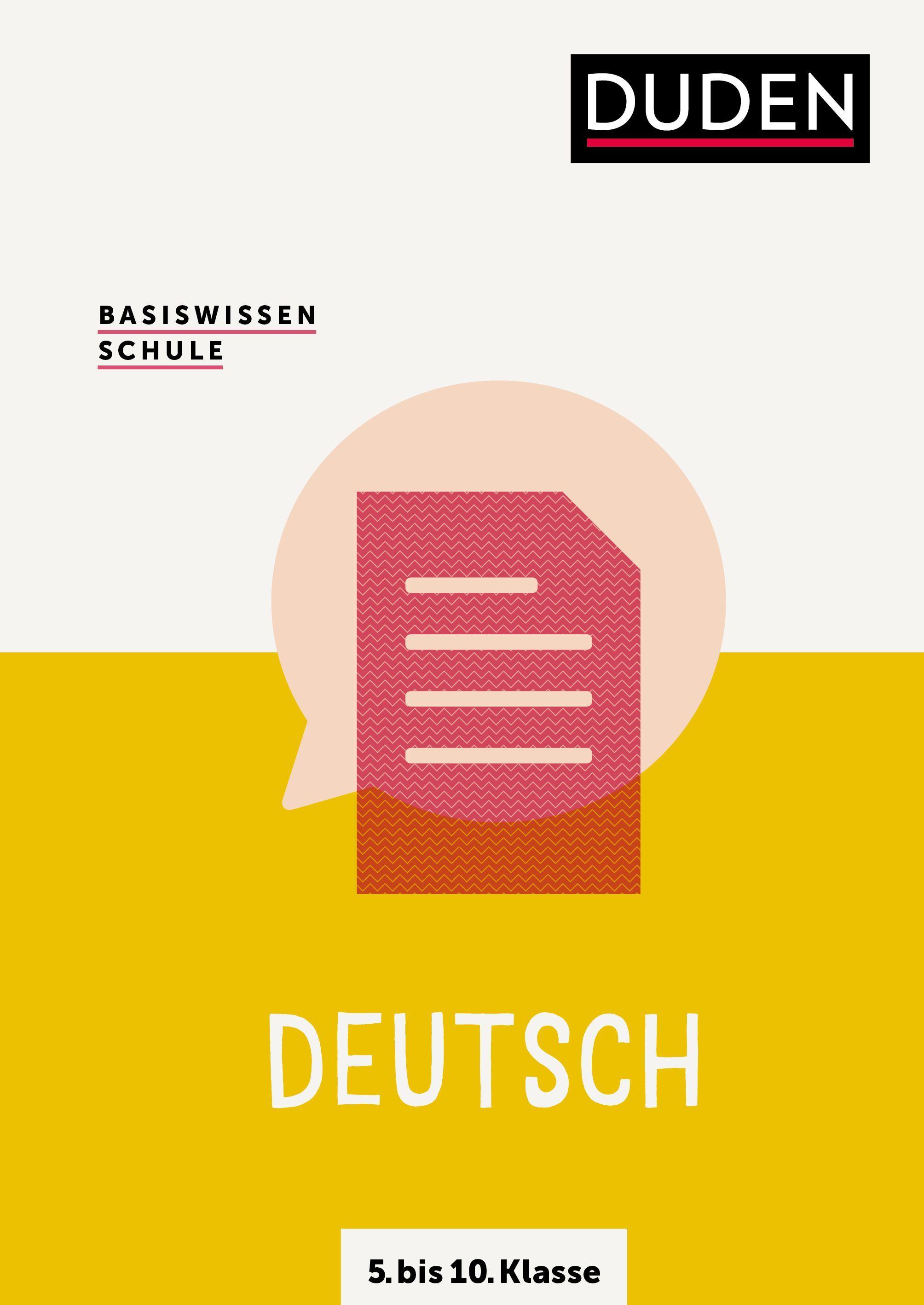 Basiswissen Schule ? Deutsch 5. bis 10. Klasse