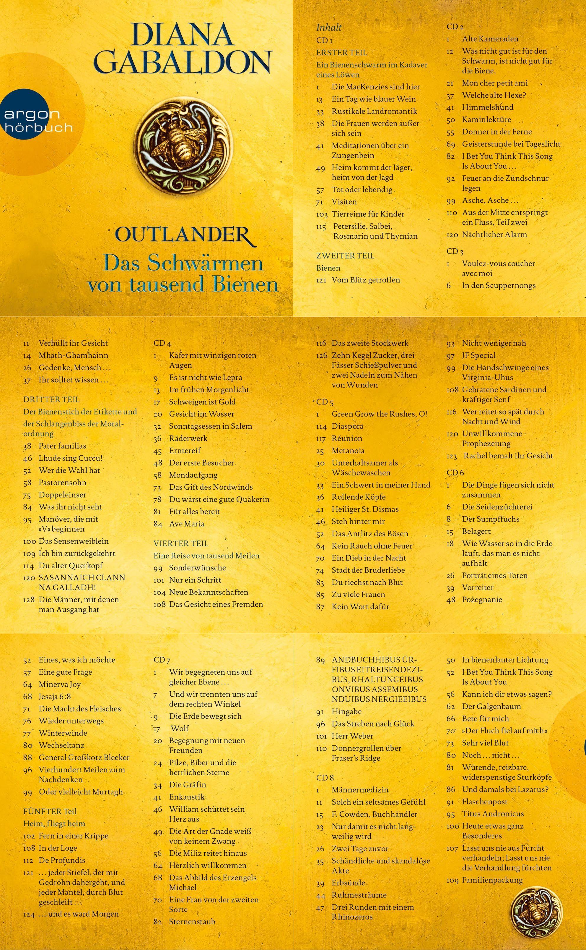 Outlander - Das Schwärmen von tausend Bienen