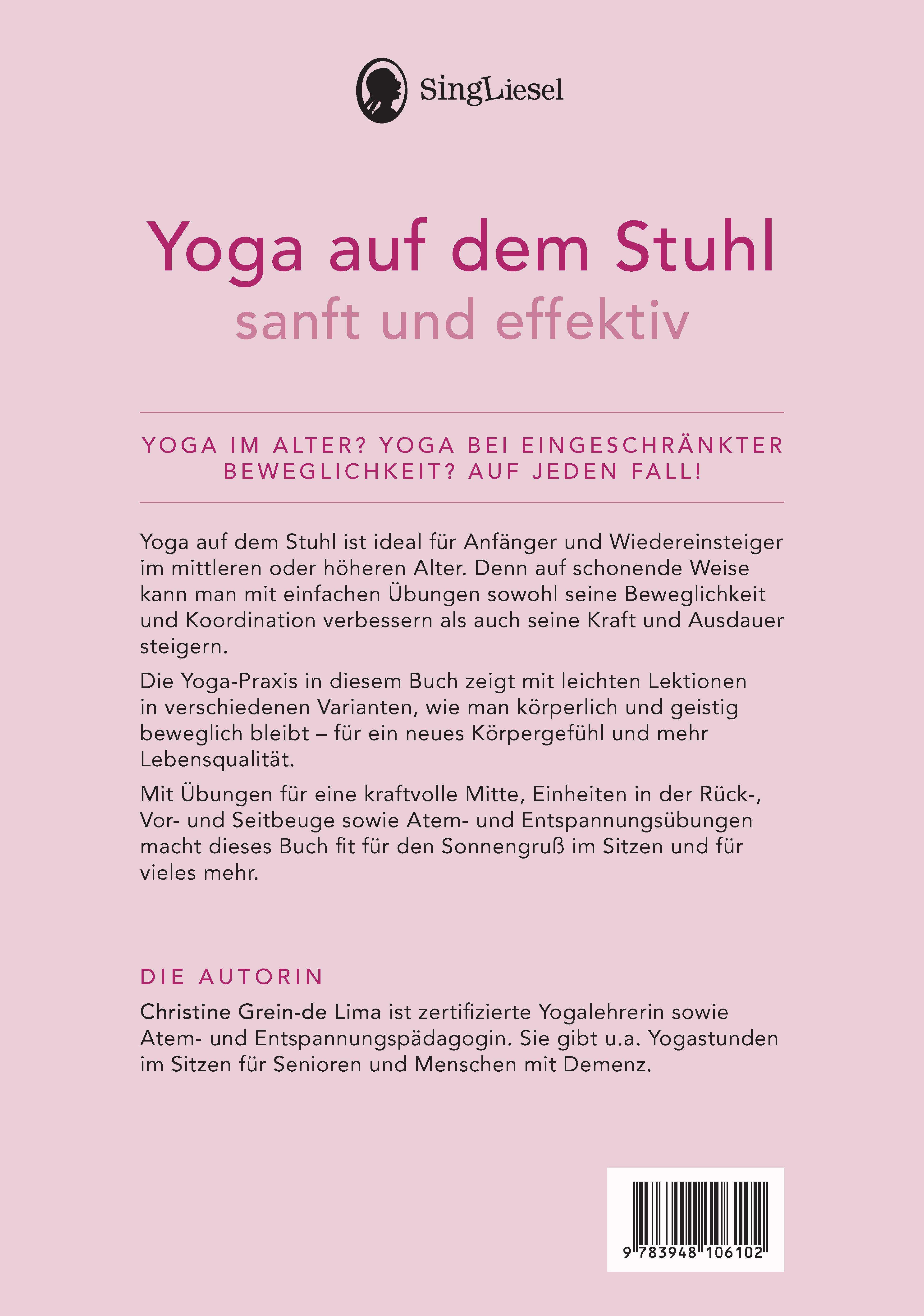 Yoga auf dem Stuhl für Senioren