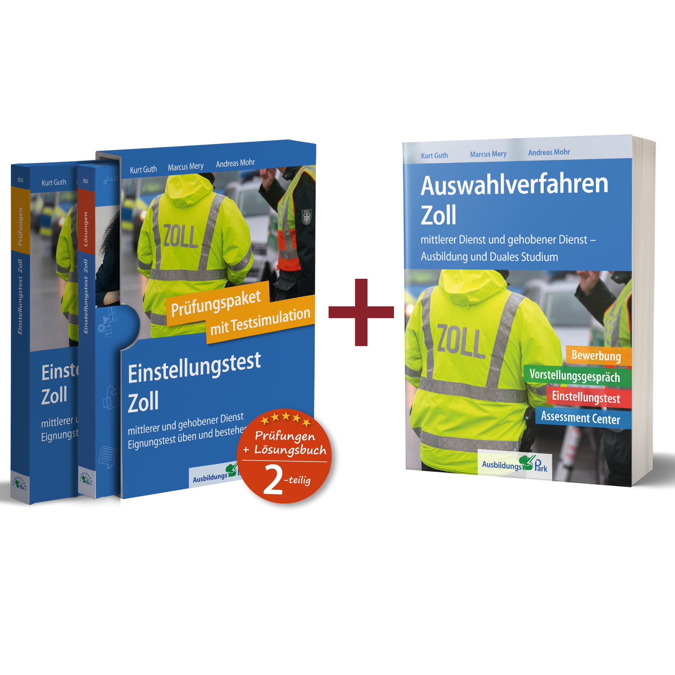 Paket - Einstellungstest + Auswahlverfahren Zoll