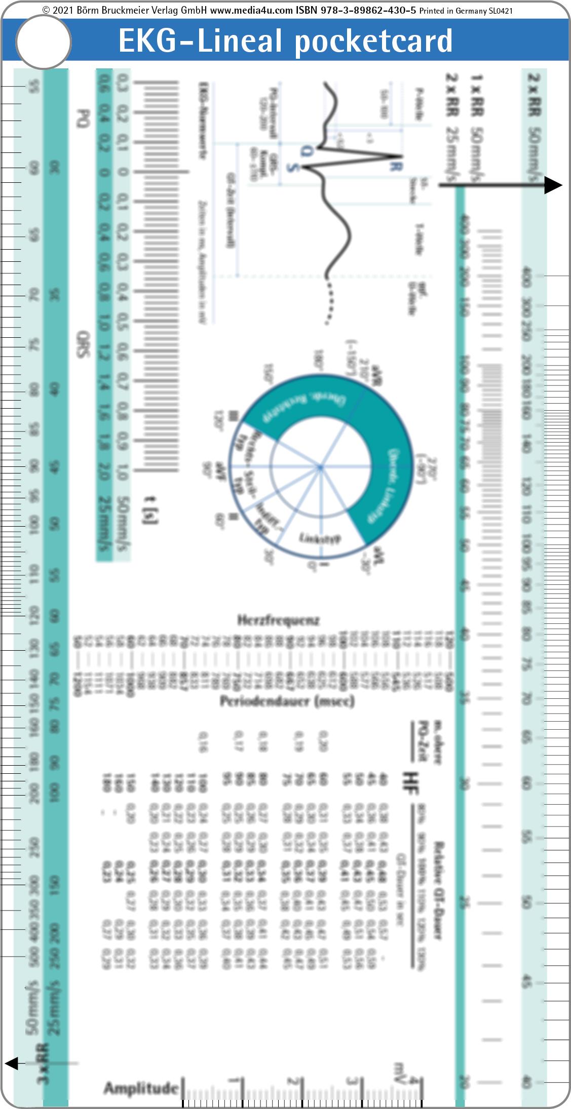 EKG-Lineal pocketcard