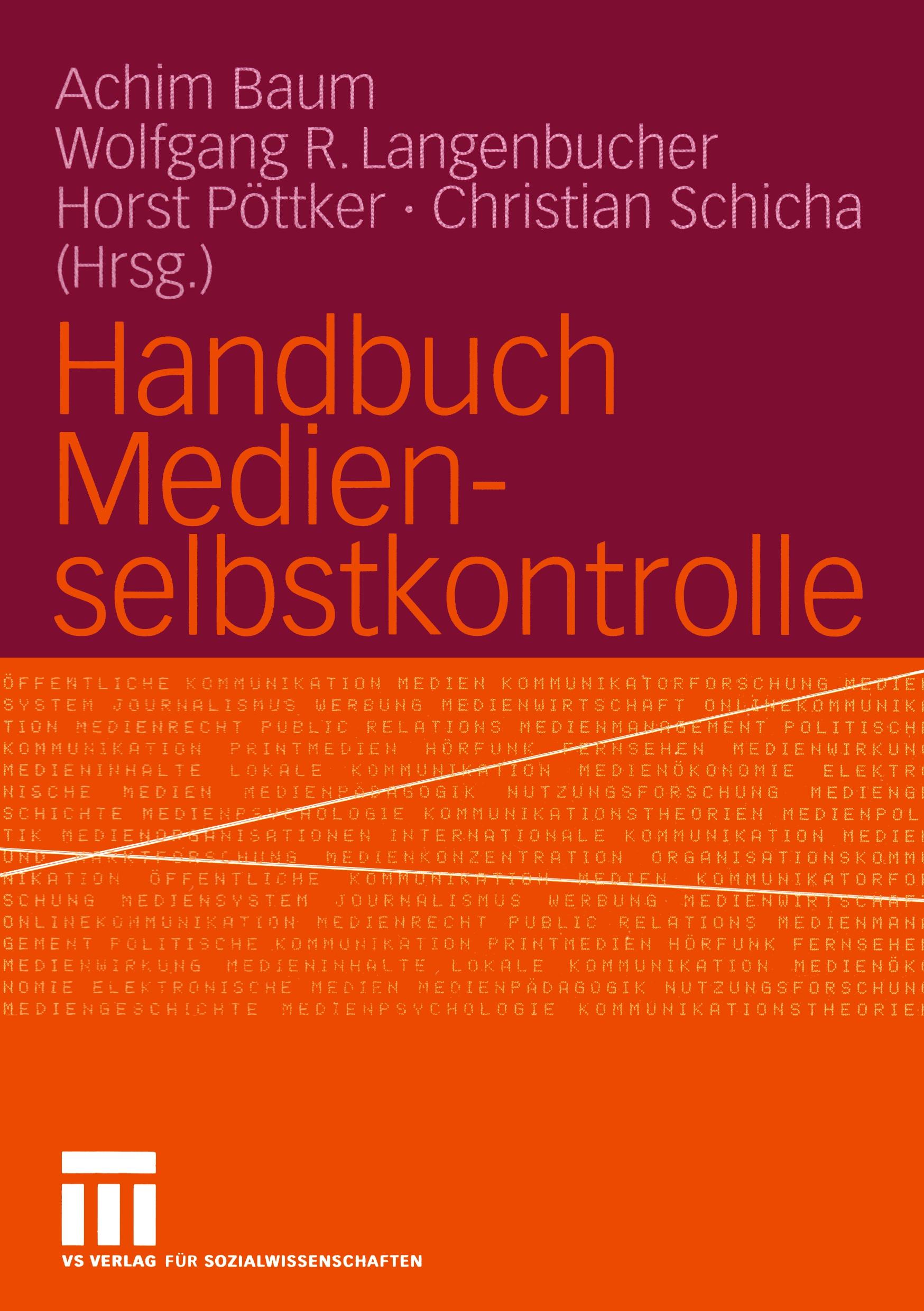 Handbuch Medienselbstkontrolle