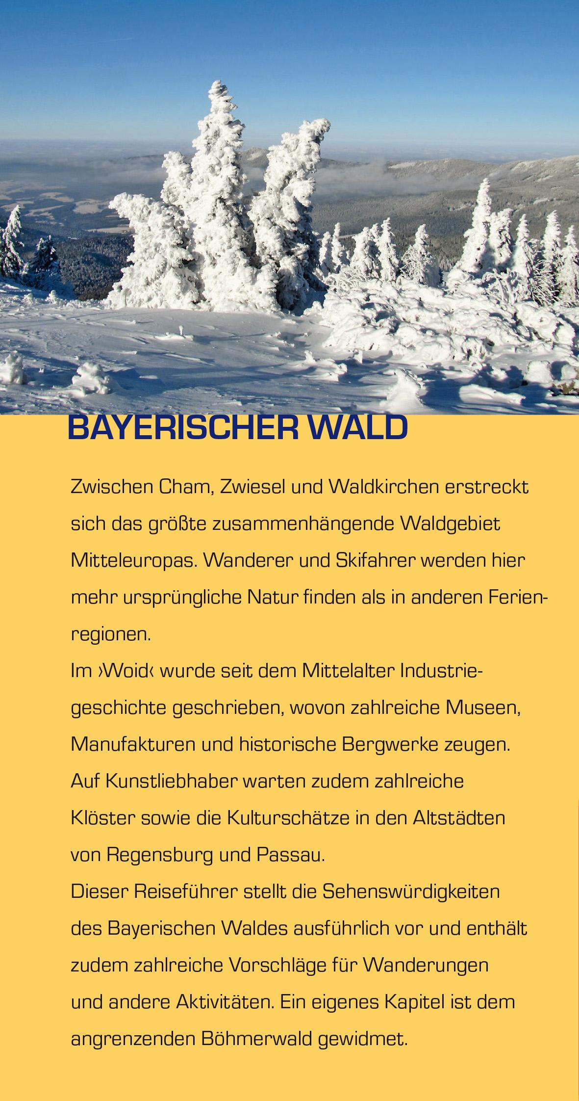 TRESCHER Reiseführer Bayerischer Wald