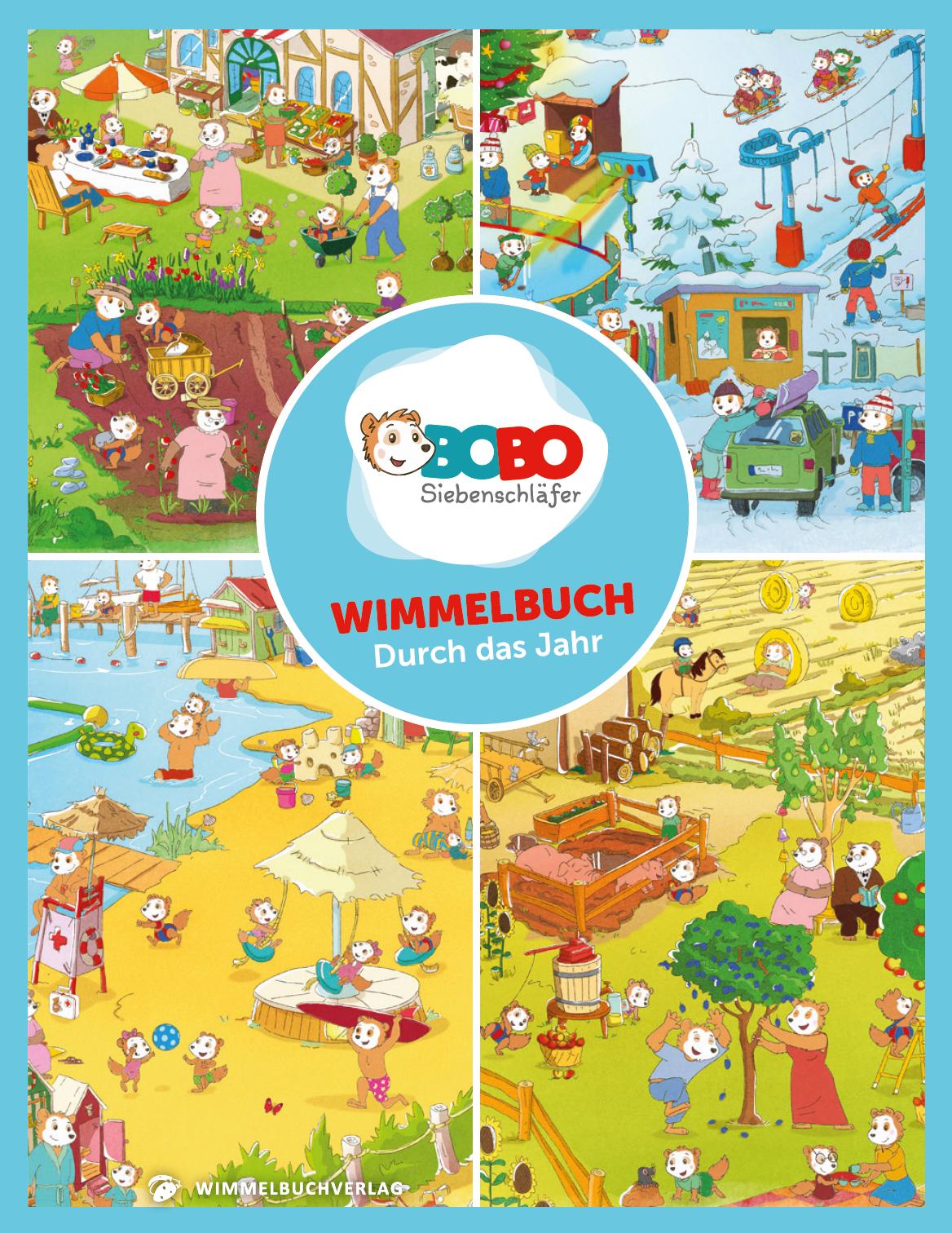 Bobo Siebenschläfer Wimmelbuch - Durch das Jahr mit Bobo Siebenschläfer