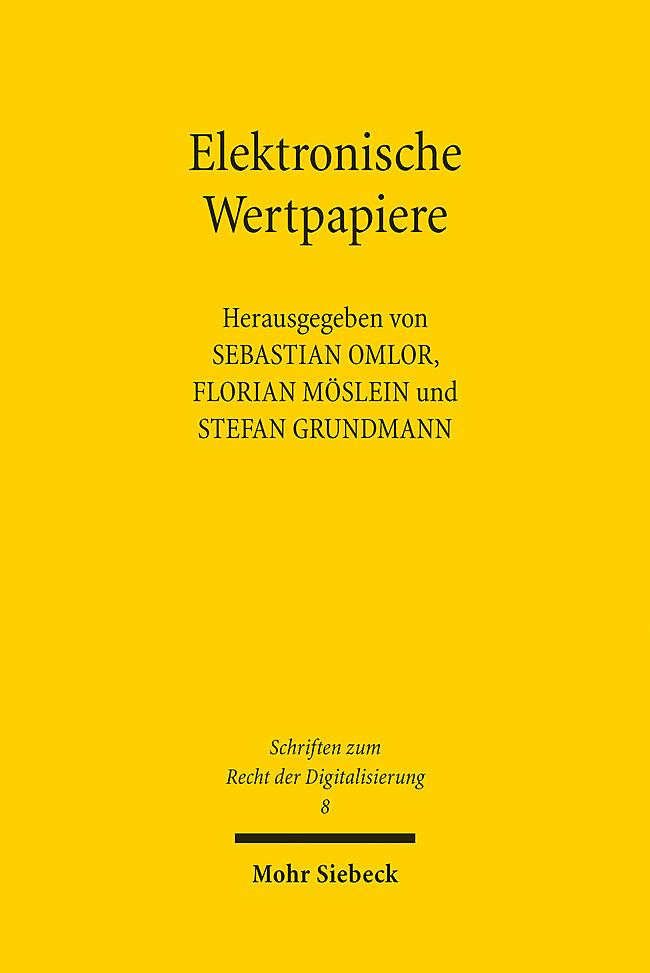 Elektronische Wertpapiere