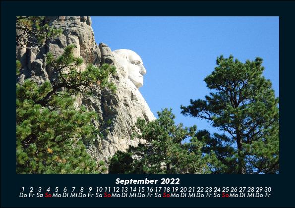 Washington  2022 Fotokalender DIN A5