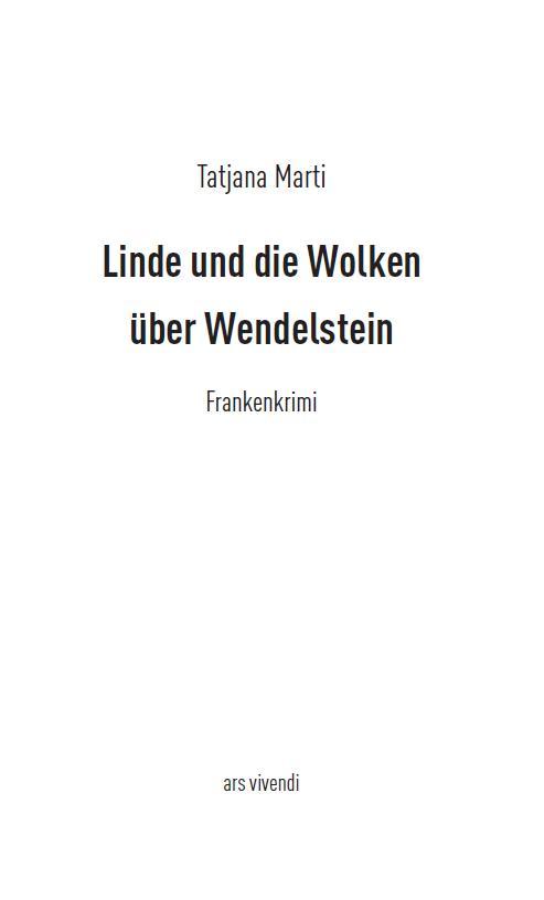 Linde und die Wolken über Wendelstein