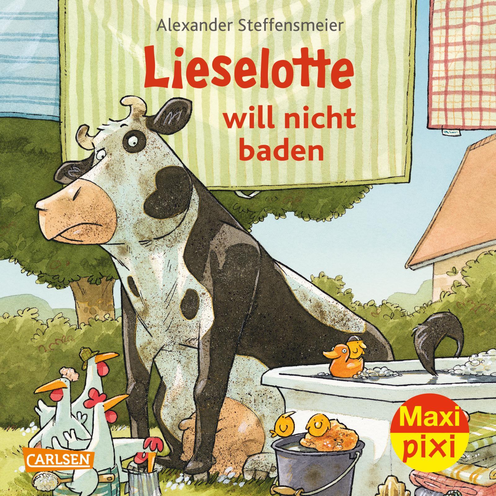 Maxi Pixi 401: VE 5 Lieselotte will nicht baden (5 Exemplare)