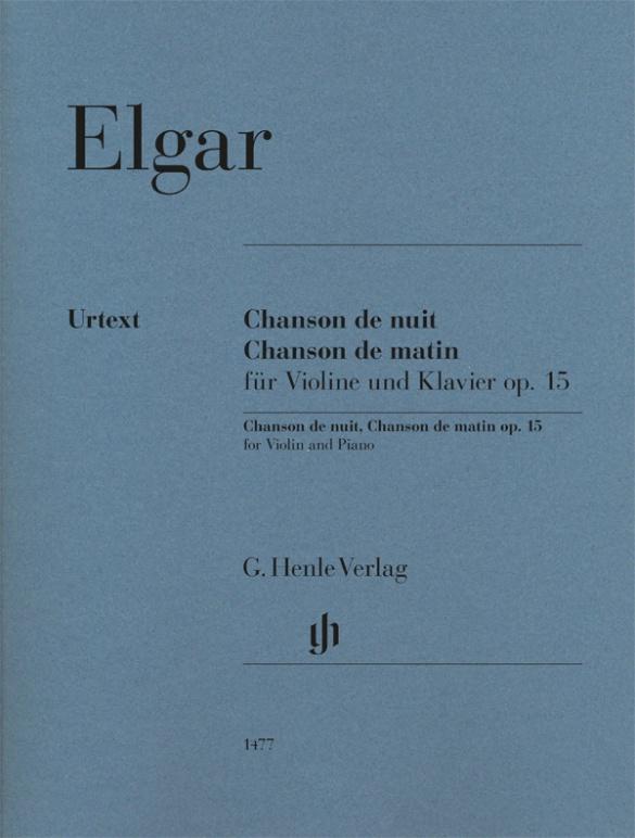 Edward Elgar - Chanson de nuit, Chanson de matin op. 15 für Violine und Klavier