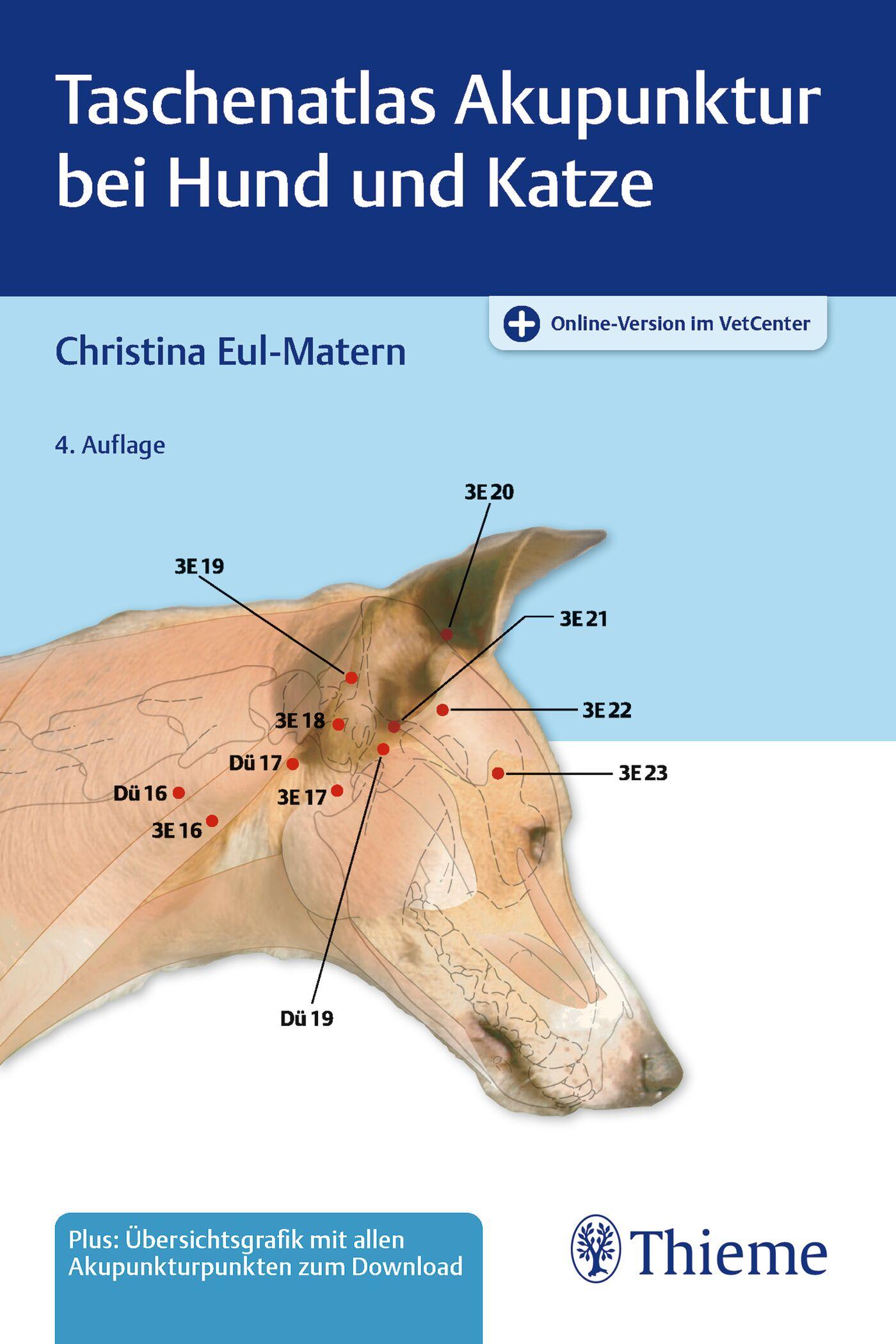 Taschenatlas Akupunktur bei Hund und Katze