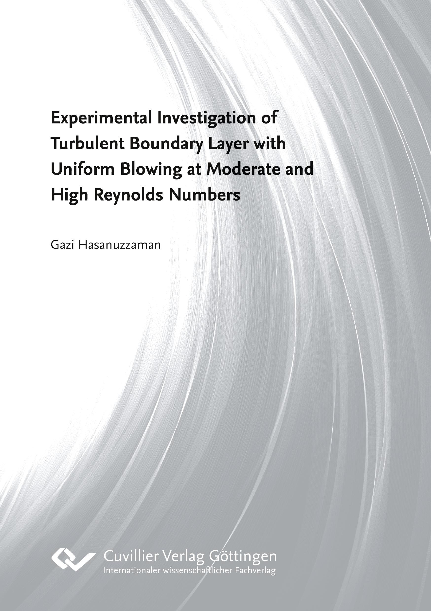 Experimental Investigation of Turbulent Boundary Layer with Uniform Blowing at Moderate and High Reynolds Numbers