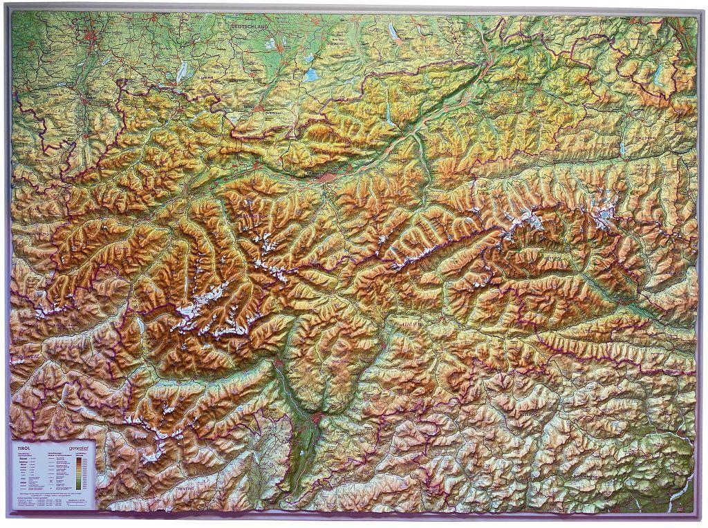 Relief Tirol 1:325.000