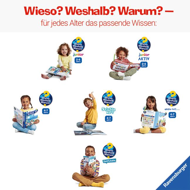 Wieso? Weshalb? Warum? Stickerheft: Fahrzeuge auf der Baustelle