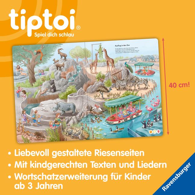 tiptoi® Mein Wörter-Bilderbuch XXL