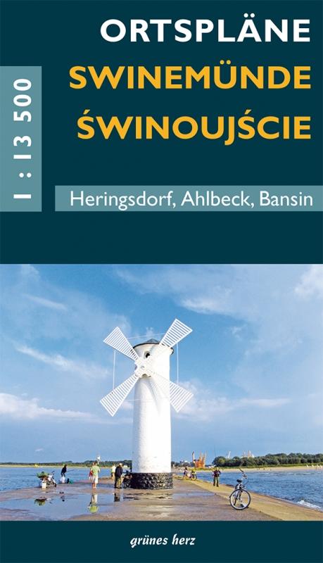 Swinemünde/Swinoujscie & Heringsdorf, Ahlbeck, Bansin Ortspläne