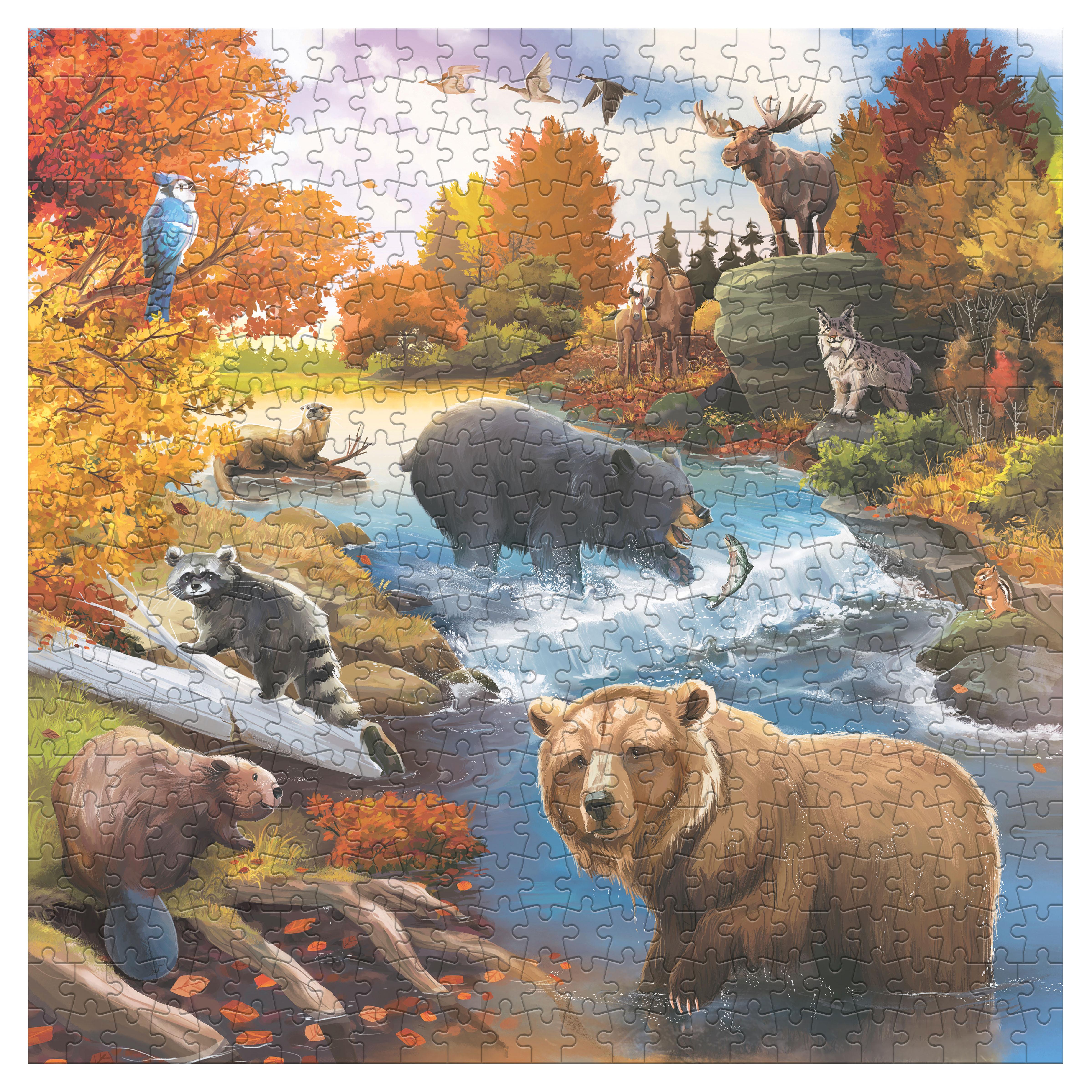 My Family Puzzle - Northern Wildlife 500 Teile