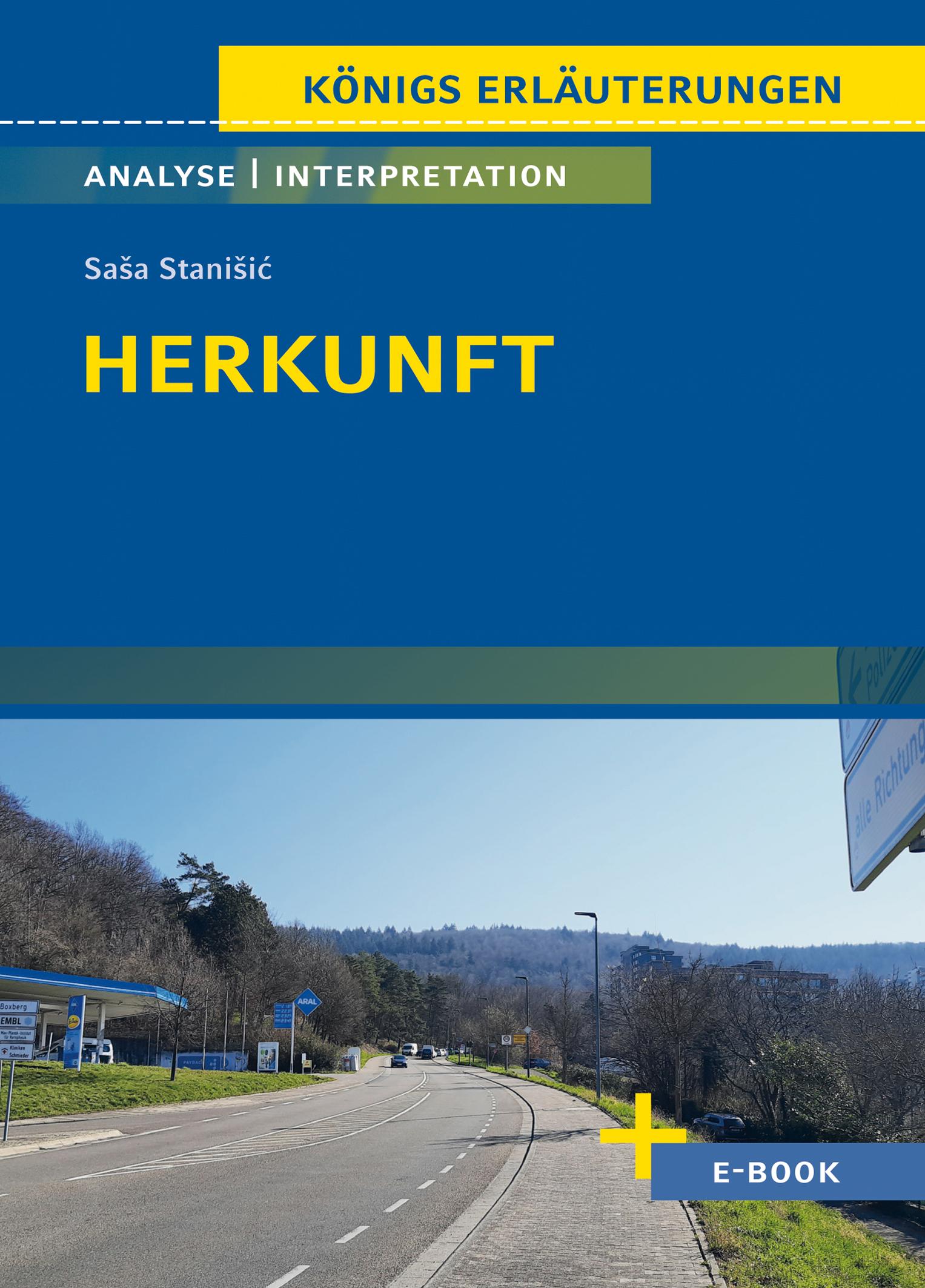 Herkunft - Textanalyse und Interpretation