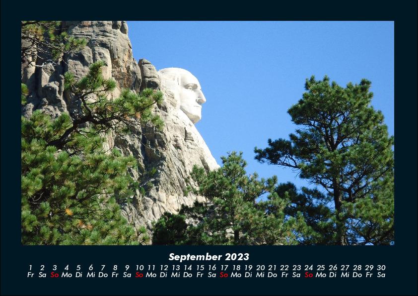 Washington  2023 Fotokalender DIN A4