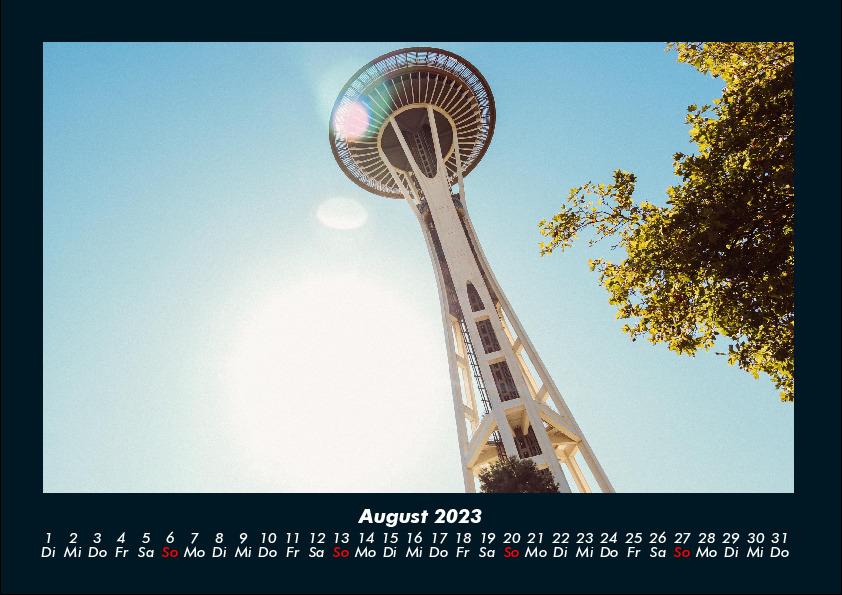 Washington  2023 Fotokalender DIN A4