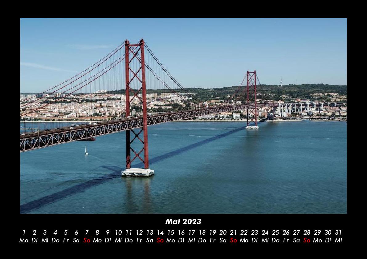 Portugal 2023 Fotokalender DIN A3