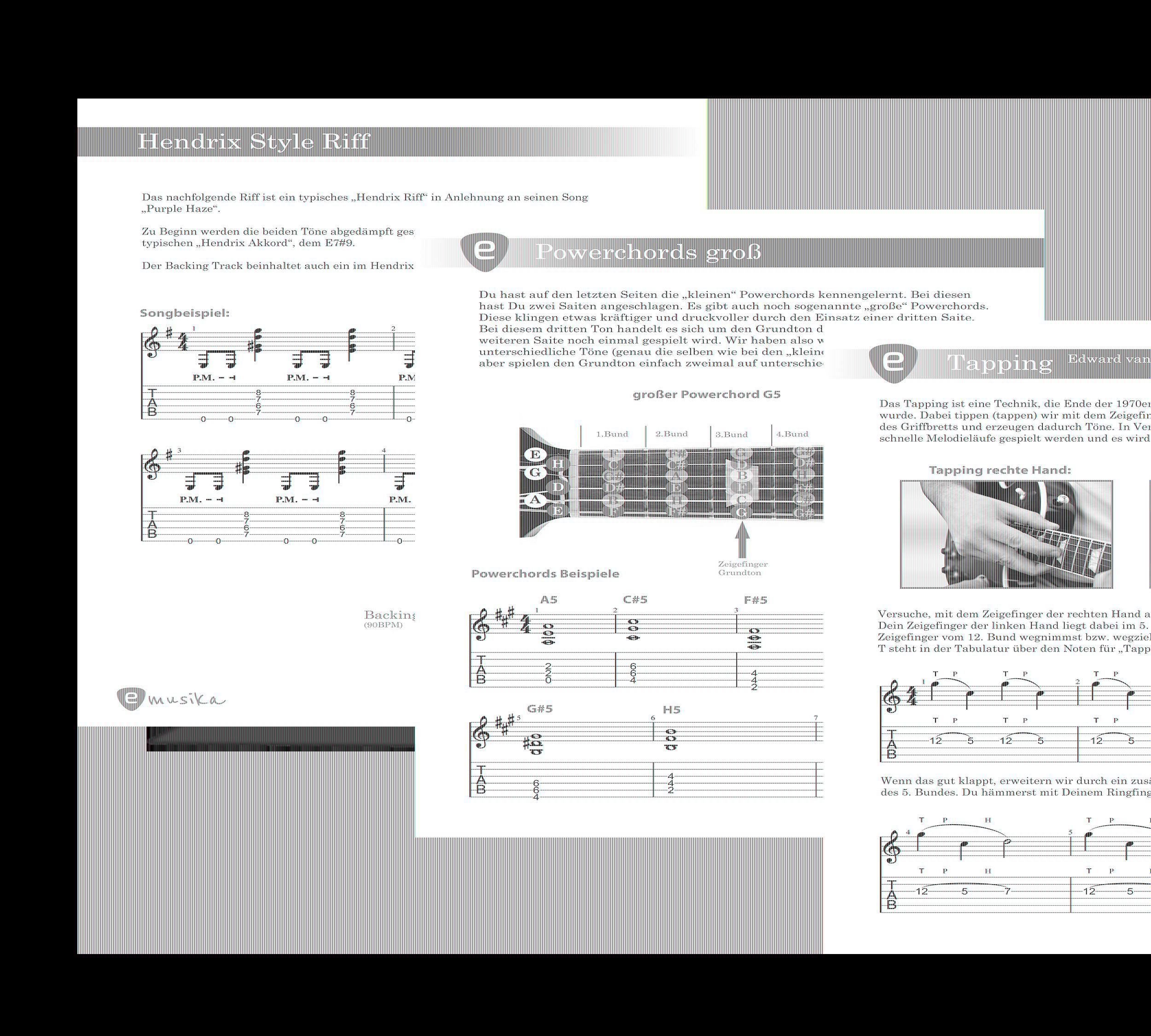 E-Gitarre lernen leicht gemacht - Das E-Gitarrenbuch für Anfänger