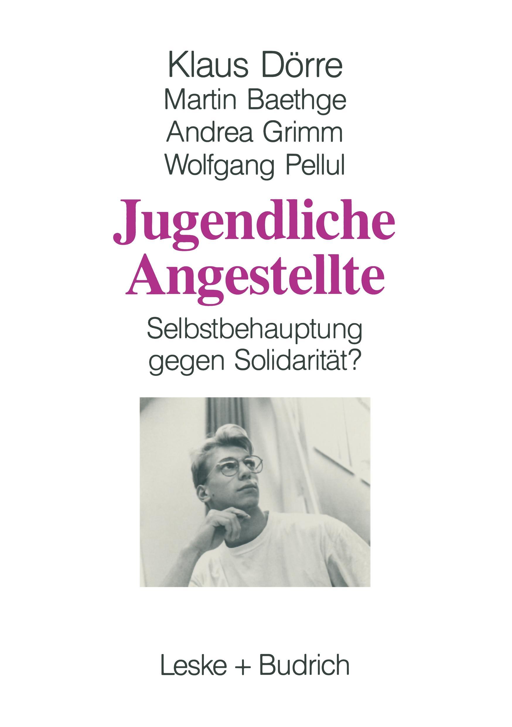 Jugendliche Angestellte