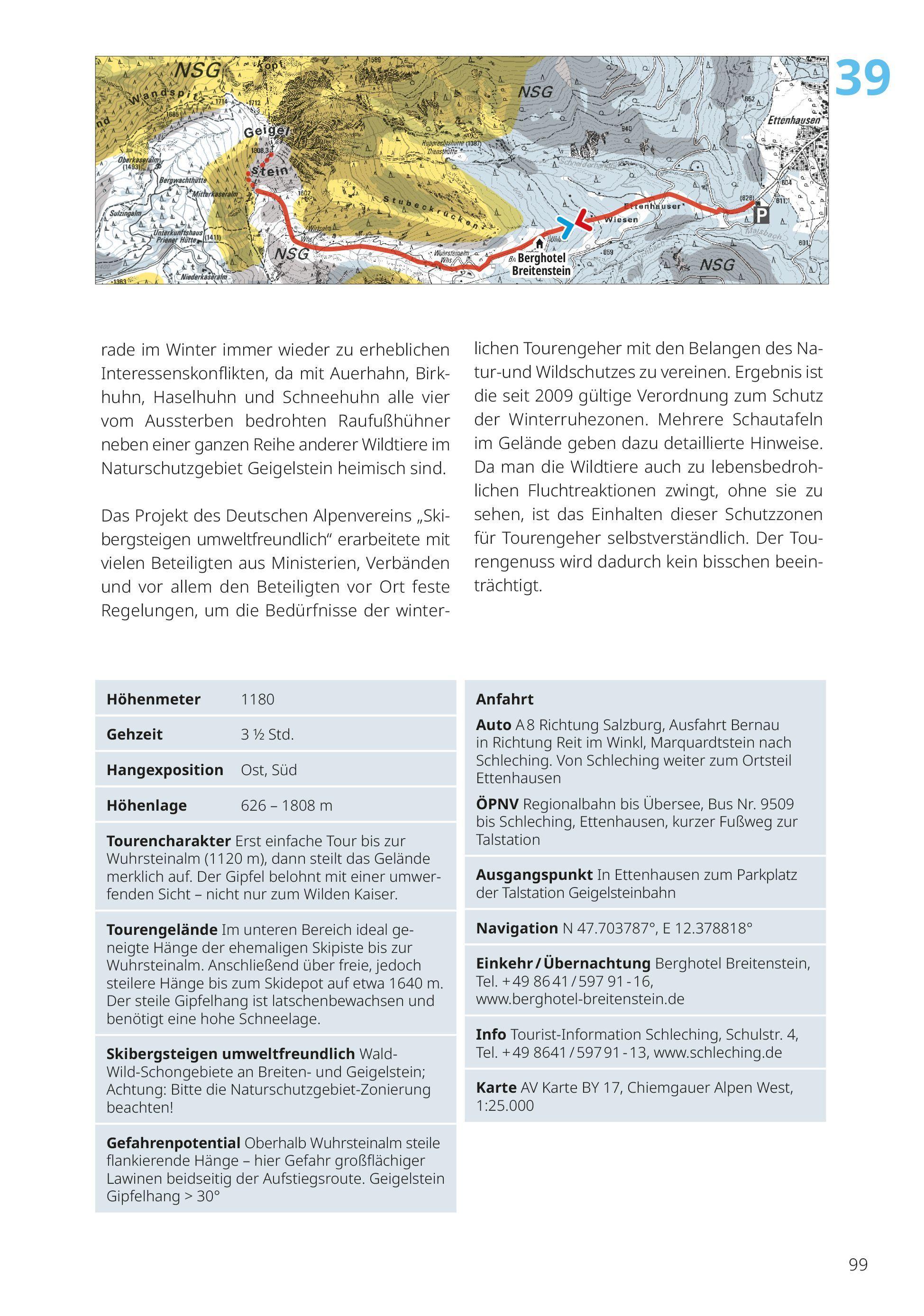 Pistengehen und leichte Skitouren