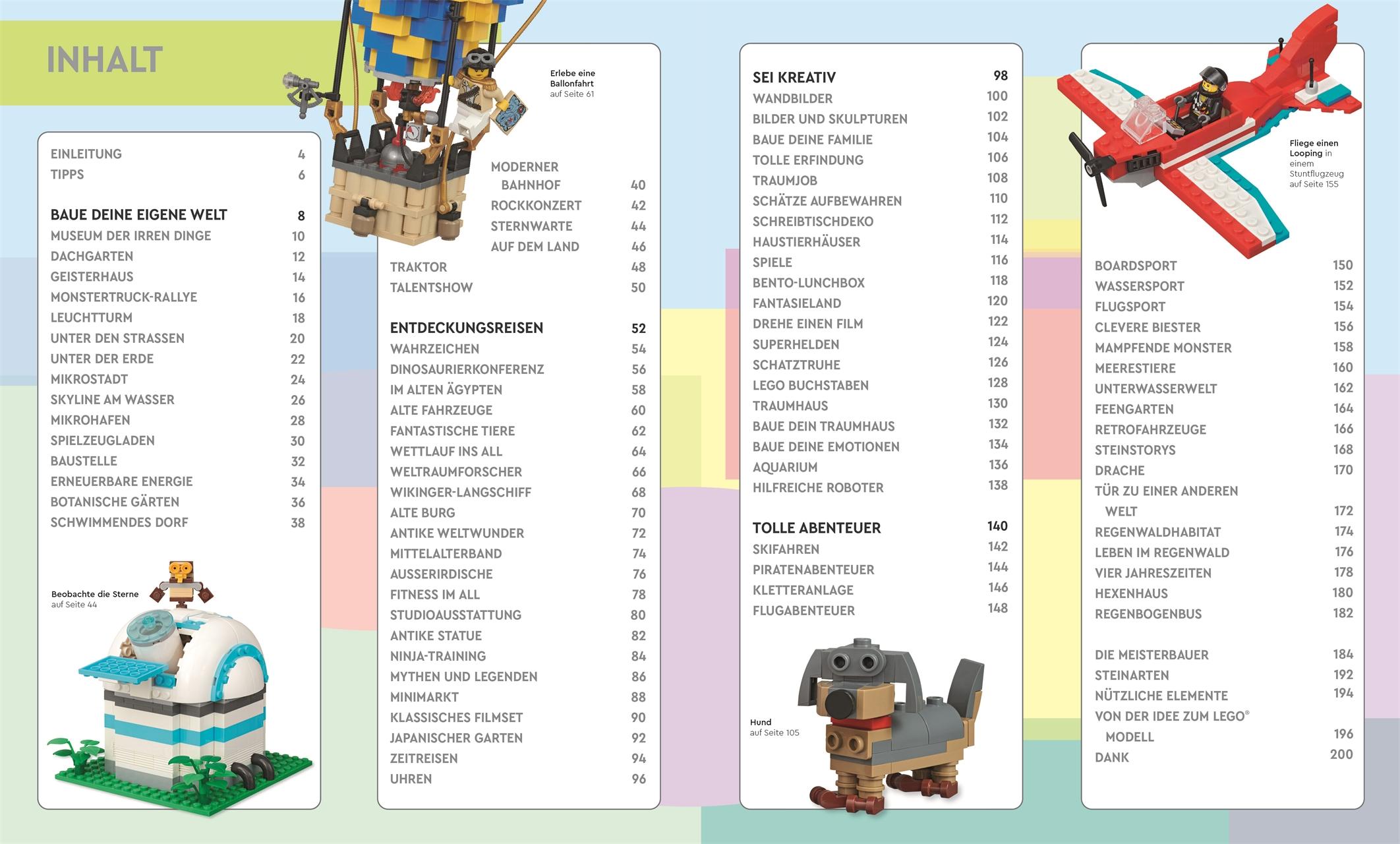 Das neue LEGO® Ideen Buch