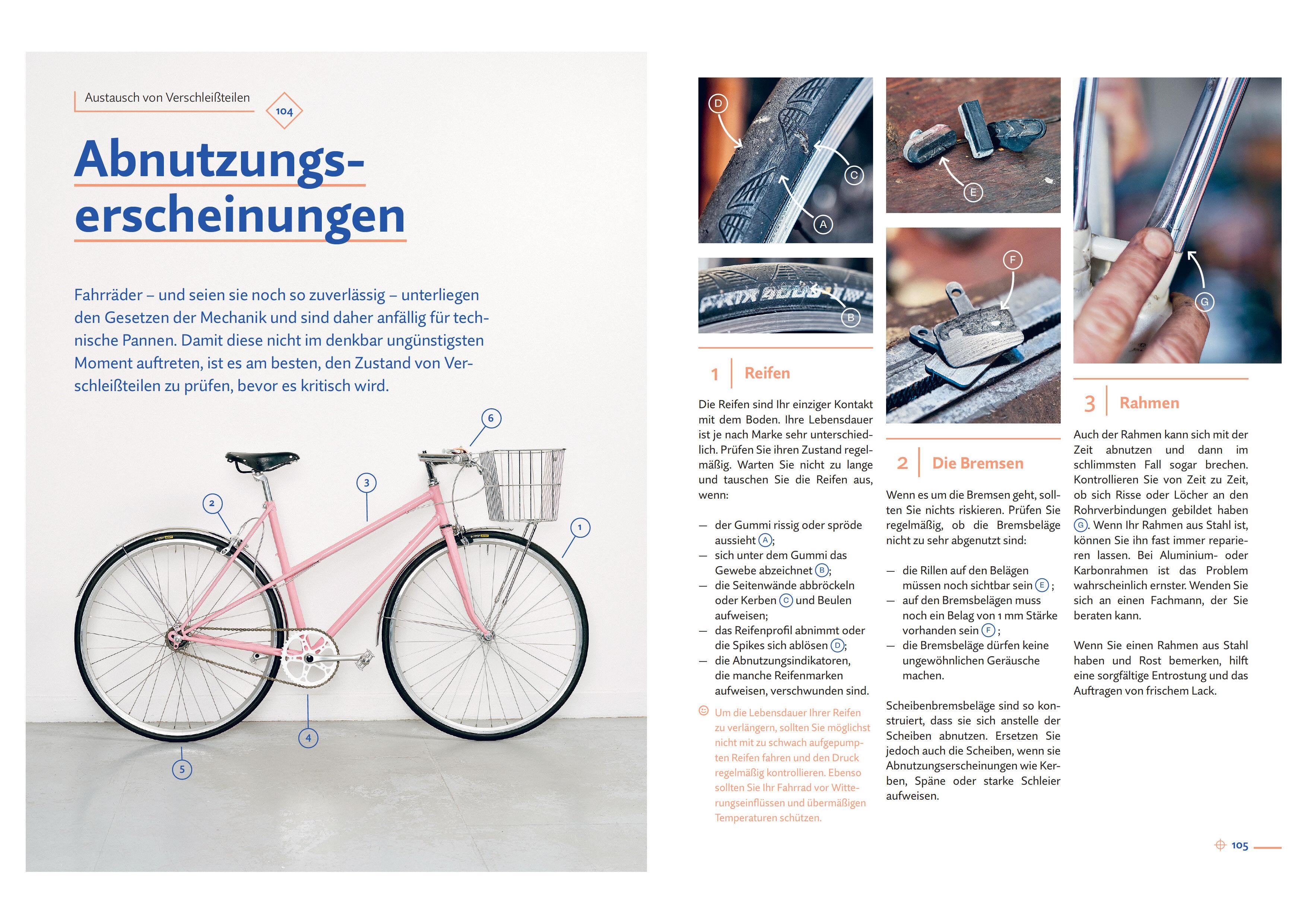 Das Fahrradbuch. Auswahl, Ausrüstung, Pflege, Reparatur, Wartung, Technik, Anschaffung, Ausstattung und Zubehör