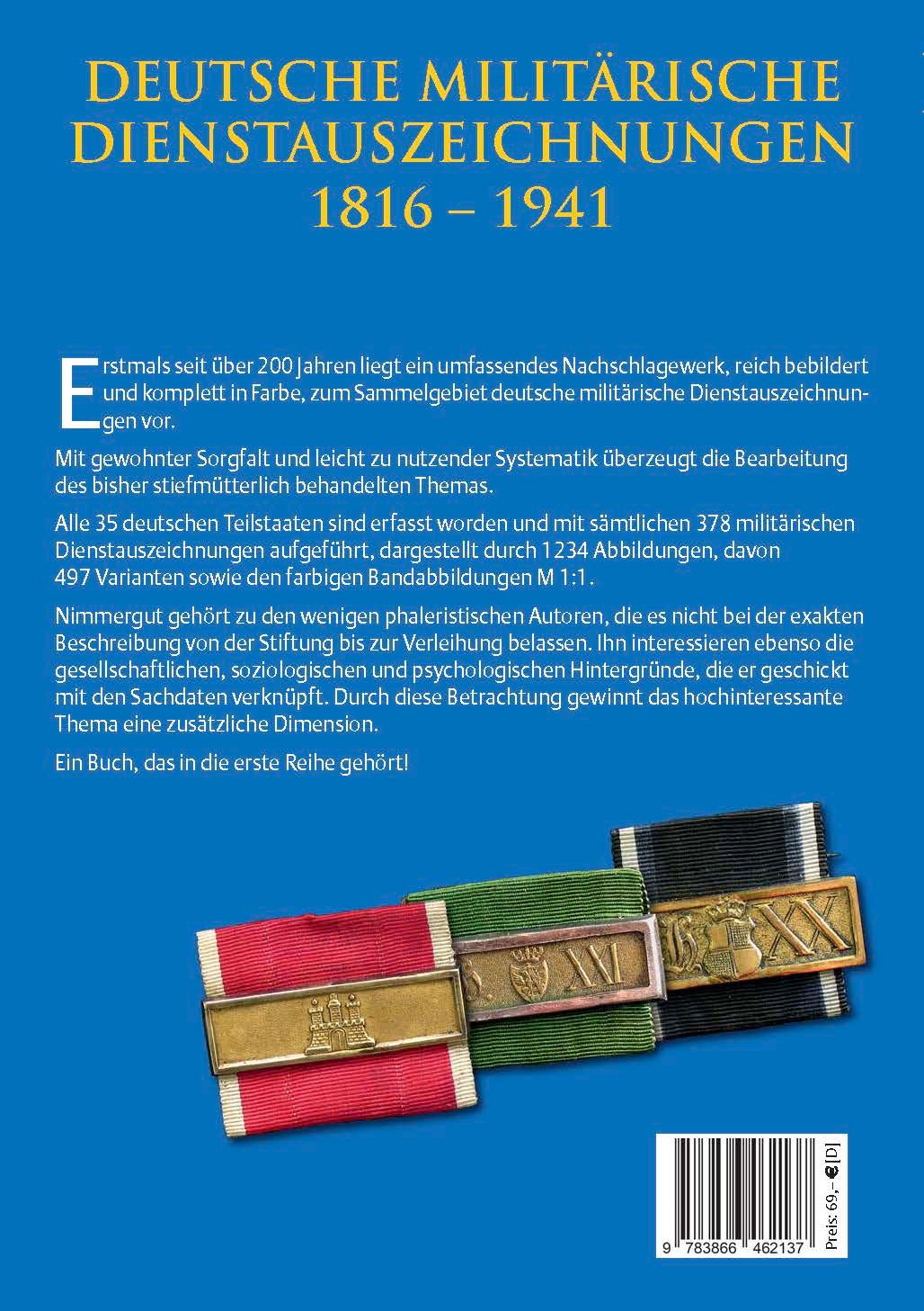 Deutsche militärische Dienstauszeichnungen 1816 - 1941