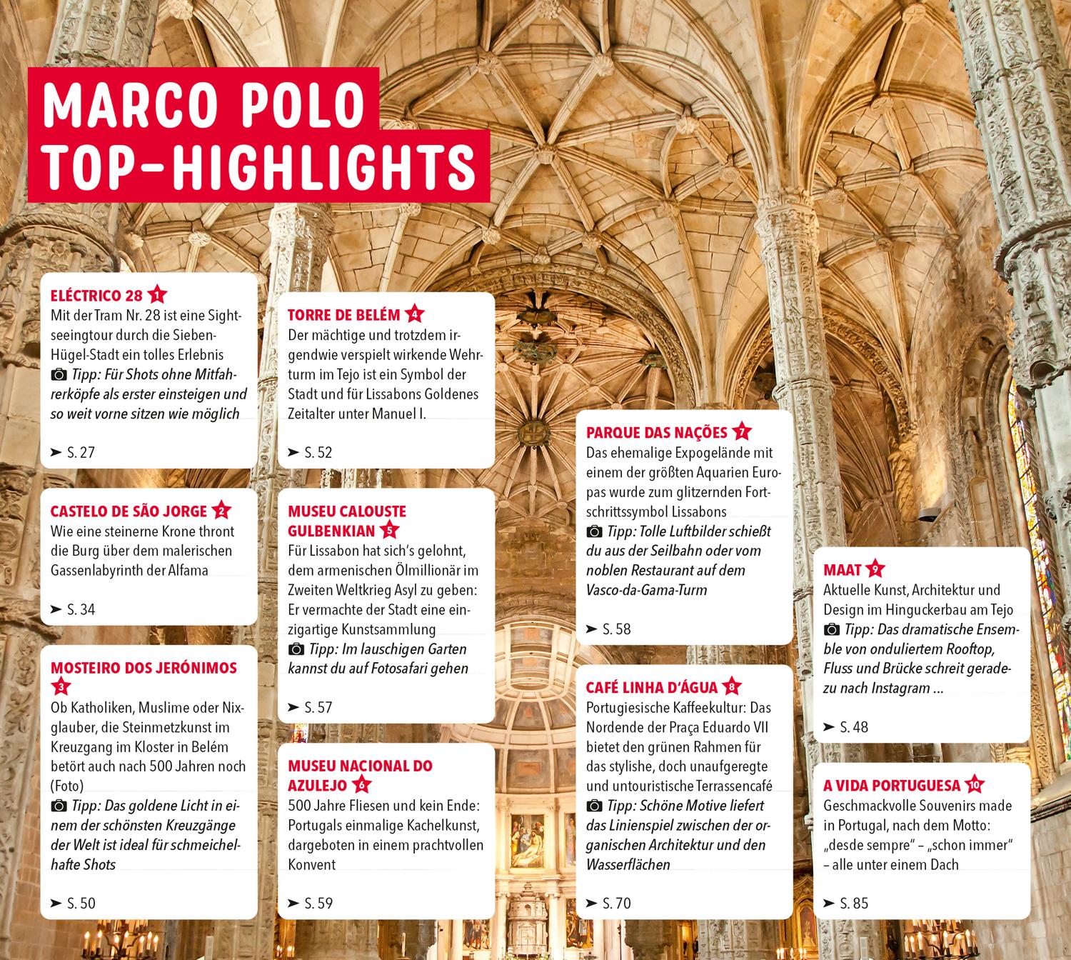 MARCO POLO Reiseführer Lissabon