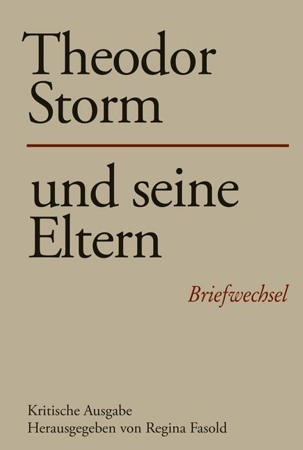 Theodor Storm und seine Eltern