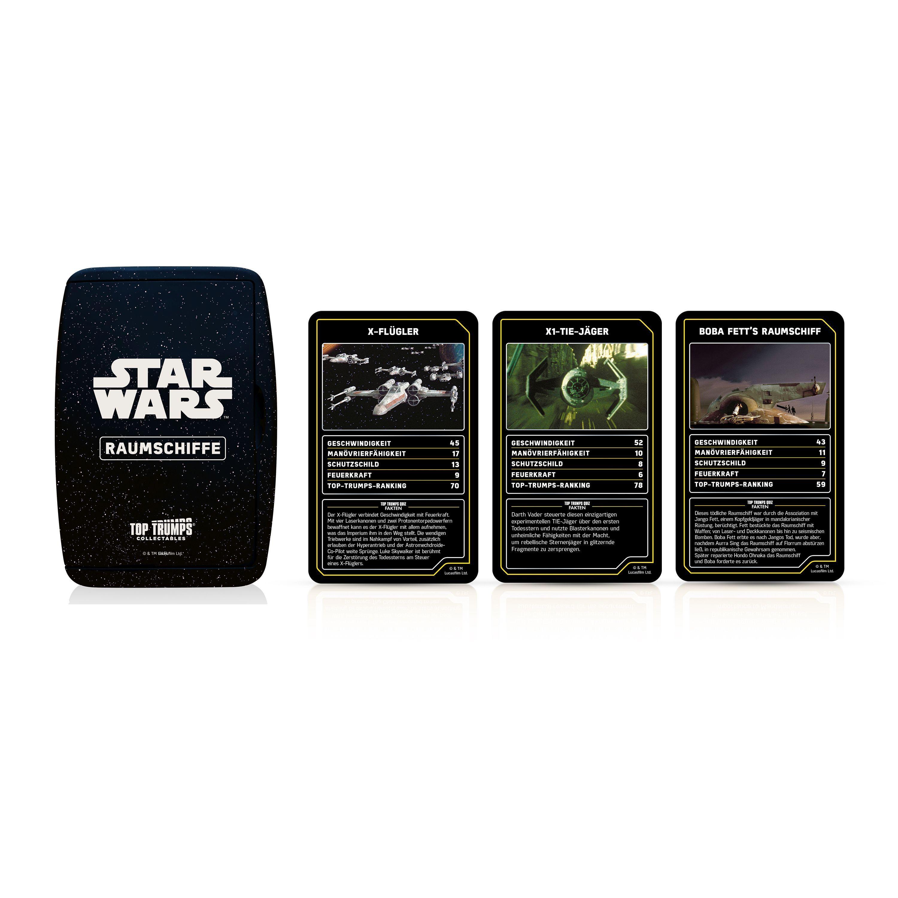 Top Trumps Star Wars Raumschiffe Collectables