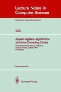 Applied Algebra, Algorithmics and Error-Correcting Codes