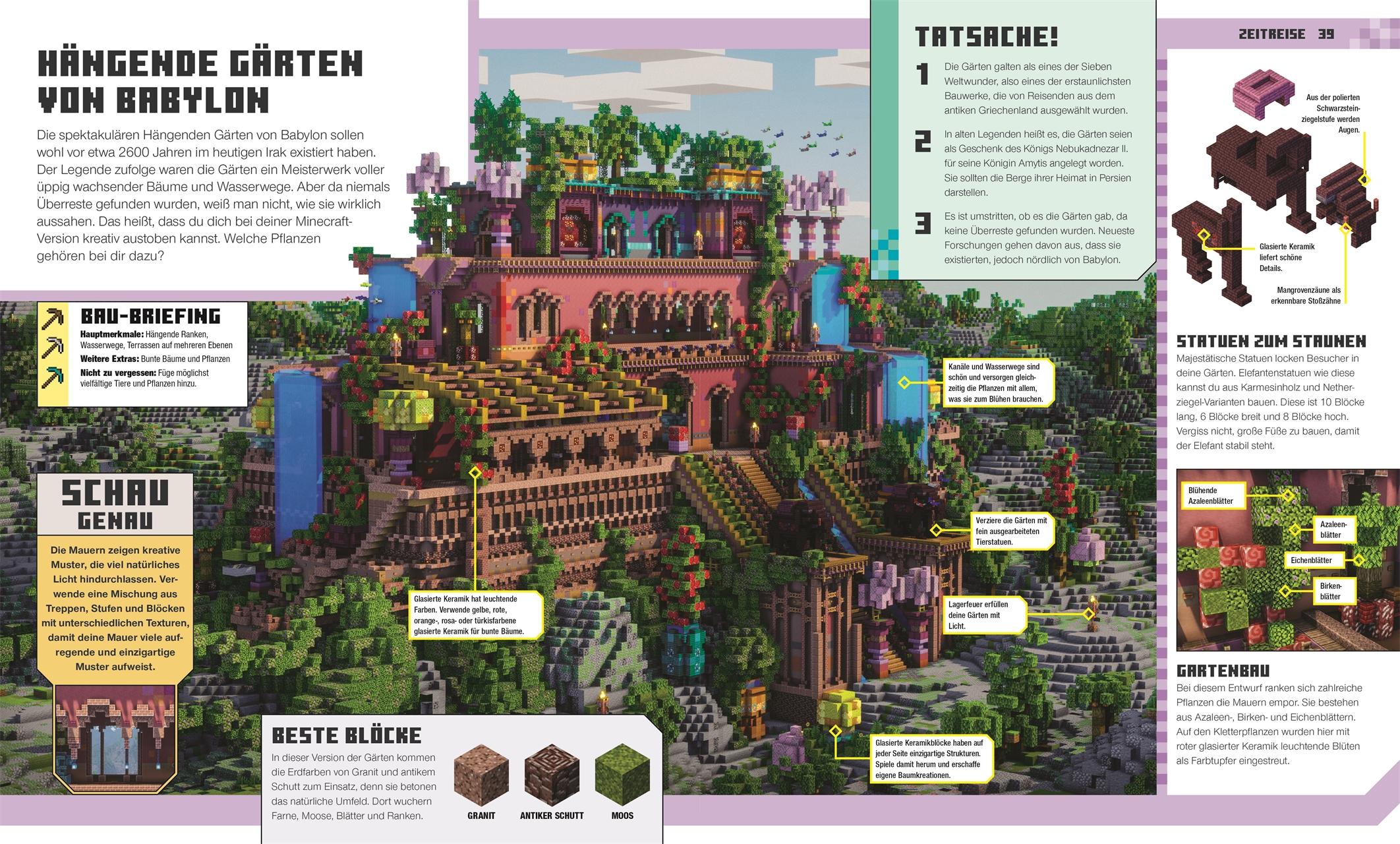 Das offizielle Minecraft Ideen Buch