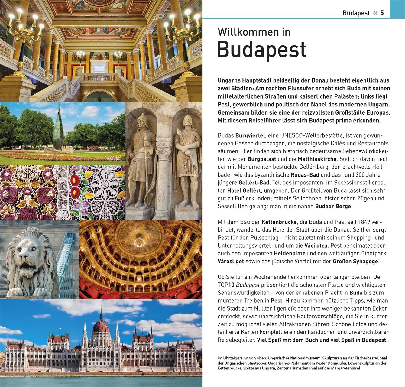 TOP10 Reiseführer Budapest