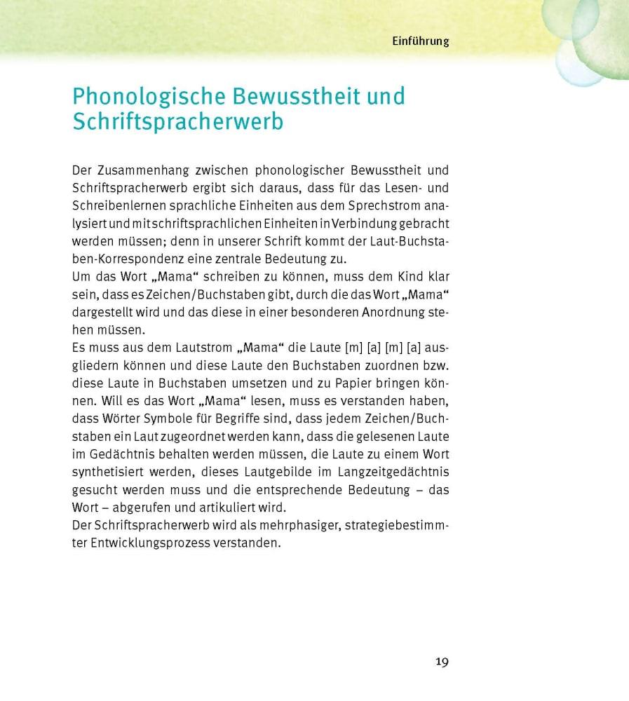 Laute spüren, Reime rühren. Spiele zur phonologischen Bewusstheit für Kinder von 4 bis 7