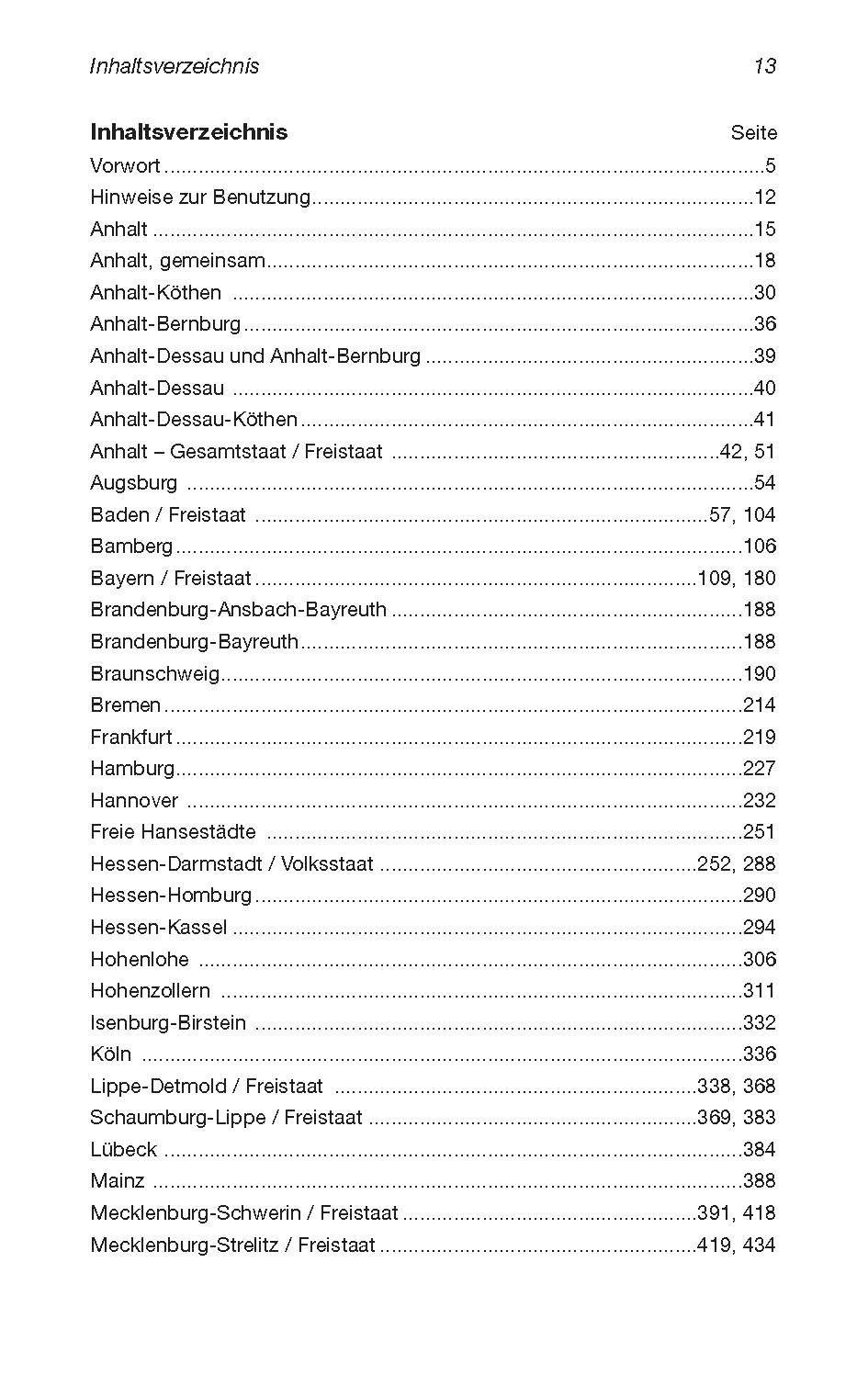 Deutsche Orden und Ehrenzeichen 1800 - 1945