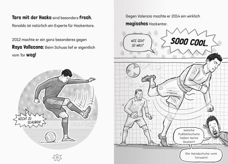 Fußball-Stars - Alles über Ronaldo. Vom Fußball-Talent zum Megastar: Spiegel-Bestseller, Erstlesebuch ab 7 Jahren, Fußball-Geschenke für Jungs und Mädchen