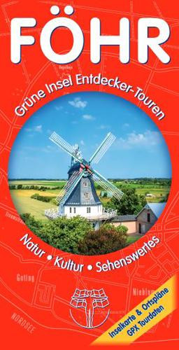 Föhr - Touristische Karte mit GPX Tourdaten